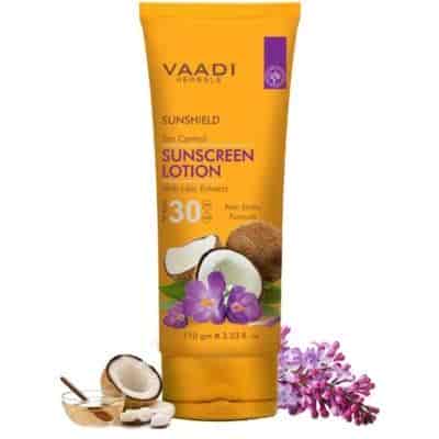 Buy Vaadi Herbals Sunscreen Lotion SPF 30 with Lilac Extract