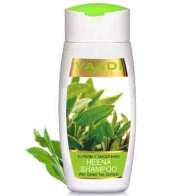 Buy Vaadi Herbals Superbly Smoothing Heena Shampoo with Green Tea Extracts