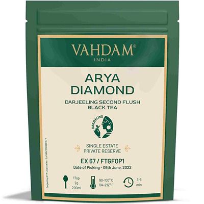Buy Vahdam Arya Diamond Darjeeling Second Flush Black Tea ( EX 67 /2022 )