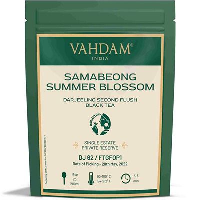 Buy Vahdam Samabeong Summer Darjeeling Blossom Second Flush Black Tea ( DJ 62/2022 )