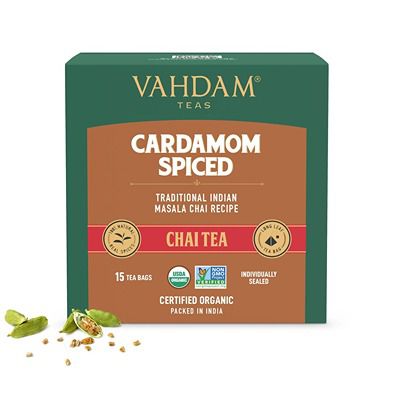 Buy Vahdam Cardamom Masala Chai Tea