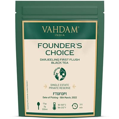 Buy Vahdam Founders Choice Darjeeling First Flush Black Tea