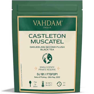 Buy Vahdam Castleton Muscatel Darjeeling Second Flush Black Tea ( DJ 181/2022 )
