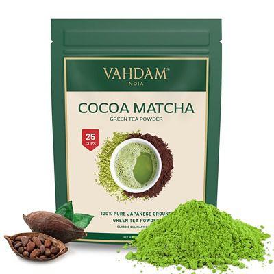 Buy Vahdam Cocoa Matcha Green Tea Powder