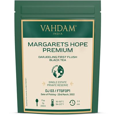 Buy Vahdam Margarets Hope Premium Darjeeling First Flush Black Tea ( DJ 03/2022 )