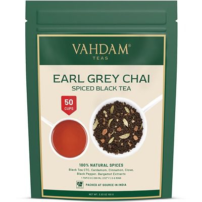 Buy Vahdam Earl Grey Masala Chai Tea