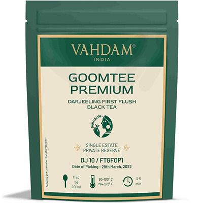 Buy Vahdam Goomtee Premium Darjeeling First Flush Black Tea ( DJ 10/2022 )