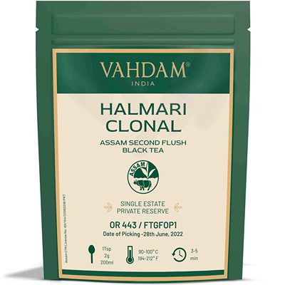 Buy Vahdam Halmari Clonal Assam Second Flush Black Tea ( OR 443/2022 )