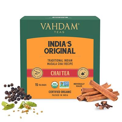 Buy Vahdam Indias Original Masala Chai Tea Bags