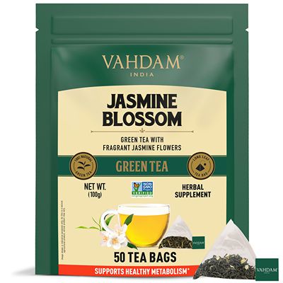 Buy Vahdam Jasmine Green Tea