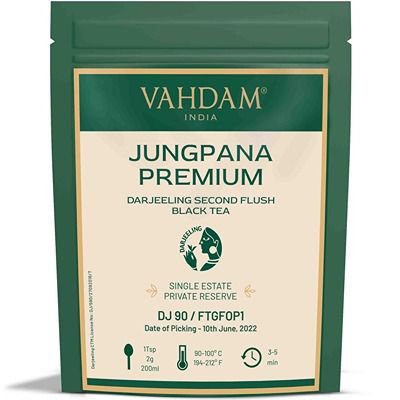 Buy Vahdam Jungpana Premium Darjeeling Second Flush Black Tea ( DJ 90 /2022 )