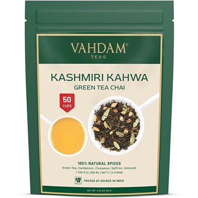 Buy Vahdam Kashmiri Kahwa Masala Chai Tea