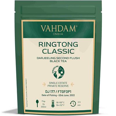 Buy Vahdam Ringtong Classic Darjeeling Second Flush Black Tea ( DJ 177/2022 )