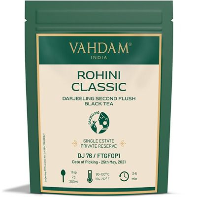 Buy Vahdam Rohini Classic Darjeeling Second Flush Black Tea ( DJ 76/2021 )