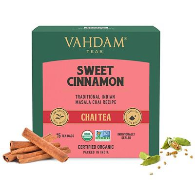 Buy Vahdam Sweet Cinnamon Masala Chai Tea