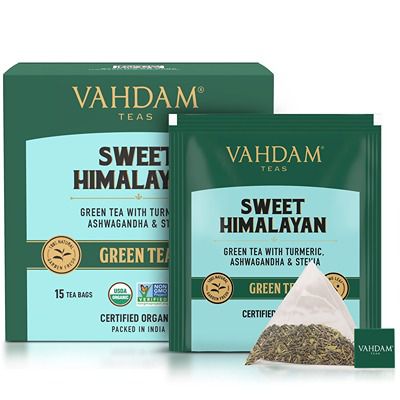 Buy Vahdam Sweet Himalayan Green Tea