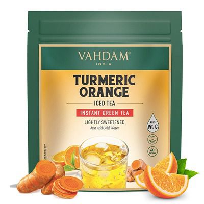 Buy Vahdam Turmeric Orange Instant Iced Tea
