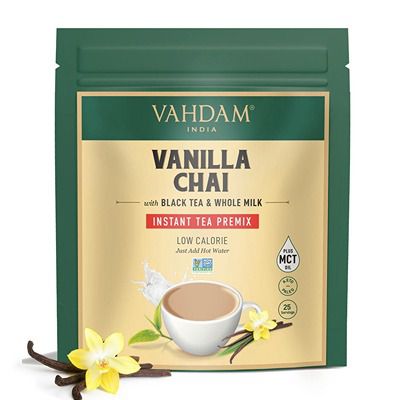 Buy Vahdam Vanilla Chai Instant Tea Premix