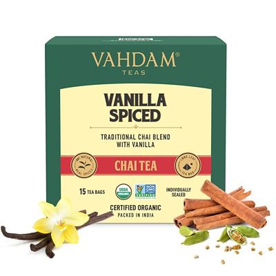 Buy Vahdam Vanilla Spiced Chai Tea