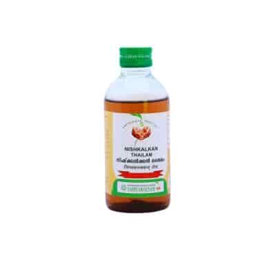 Buy Vaidyaratnam Nishkalkan Oil