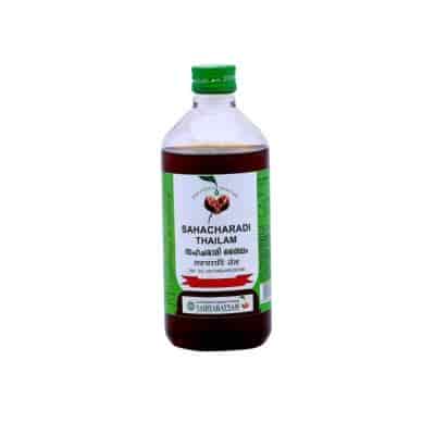 Buy Vaidyaratnam Sahacharadi Oil - 450 ml