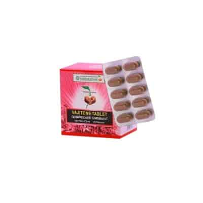 Buy Vaidyaratnam Vajitone Tabs