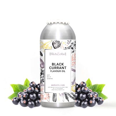 Buy VedaOils Black Currant Flavor Oil