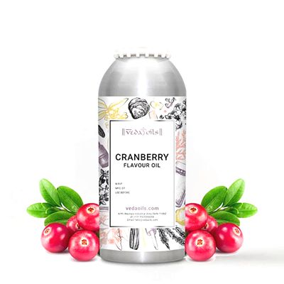 Buy VedaOils Cranberry Flavor Oil
