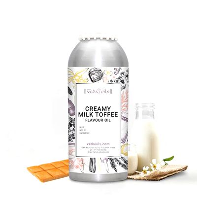 Buy VedaOils Creamy Milk Toffee Flavor Oil