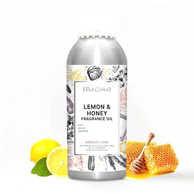 Buy VedaOils Lemon and Honey Fragrance Oil