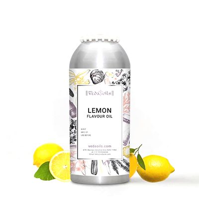 Buy VedaOils Lemon Flavor Oil