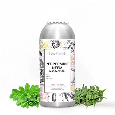 Buy VedaOils Peppermint and Neem Massage Oil