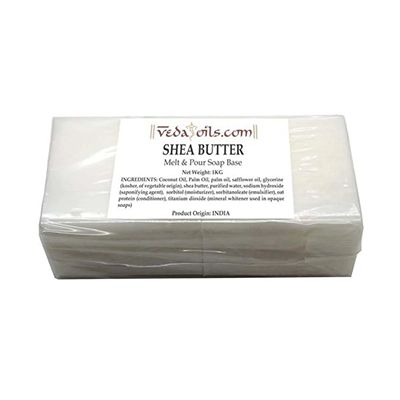 Buy VedaOils Shea Butter Melt and Pour Soap Base with Glycerin