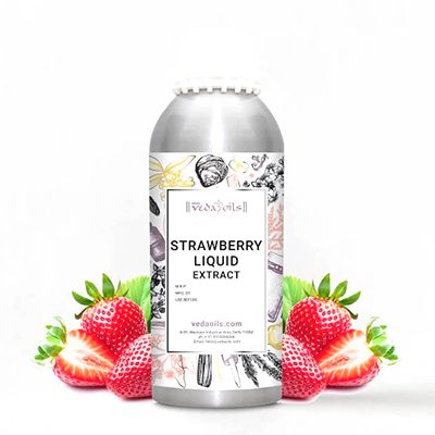 Buy VedaOils Strawberry Liquid Extract - 100 gm