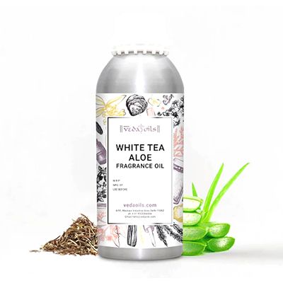 Buy VedaOils White Tea and Aloe Fragrance Oil