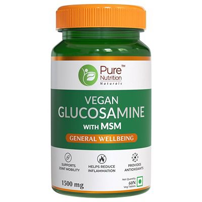 Buy Pure Nutrition Vegan Glucosamine Veg Tablets