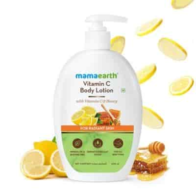 Buy Mamaearth Vitamin C Body Lotion with Vitamin C & Honey for Radiant Skin