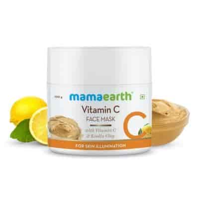 Buy Mamaearth Vitamin C Face Mask With Vitamin C & Kaolin Clay for Skin Illumination