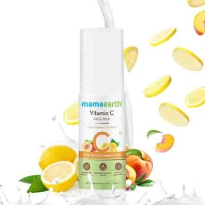 Buy Mamaearth Vitamin C Face Milk with Vitamin C and Peach for Skin Illumination
