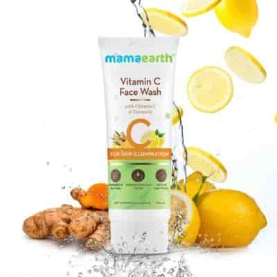 Buy Mamaearth Vitamin C Face Wash with Vitamin C and Turmeric for Skin Illumination