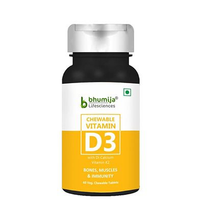 Buy Bhumija Lifesciences Vitamin D3 Chewable Tablets
