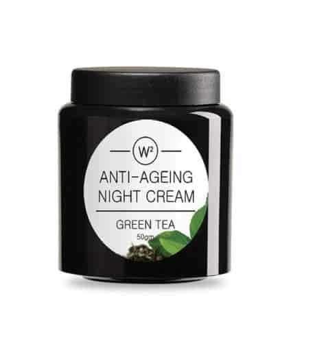 Buy W2 Green Tea Anti Ageing Night Cream