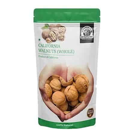 Buy Wonderland Foods Premium California In-Shell Walnuts Jumbo Size Akhrot With Shells