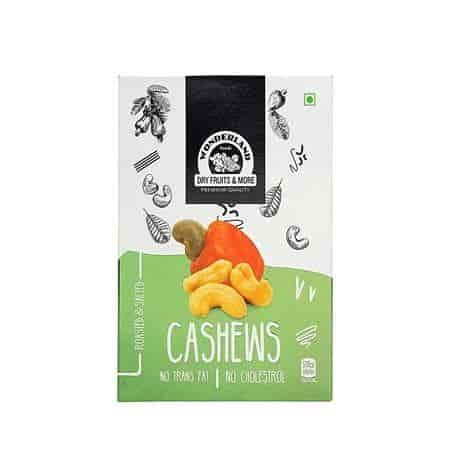 Buy Wonderland Foods Roasted & Salted Cashews