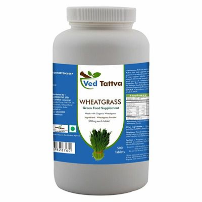 Buy Ved Tattva Wheatgrass Tablets