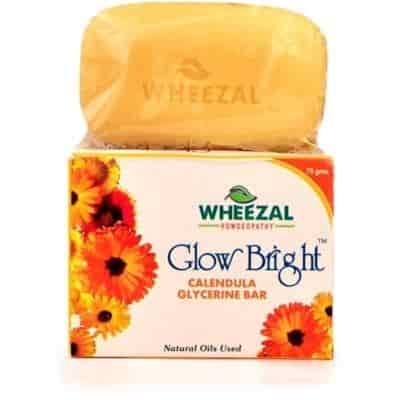 Buy Wheezal Glow Bright Calendula Soap