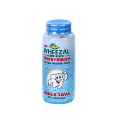 Buy Wheezal Heckla Lava with Calendula Tooth Powder