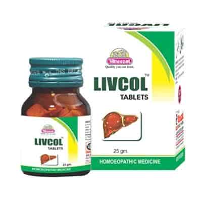 Buy Wheezal Livcol Tablets