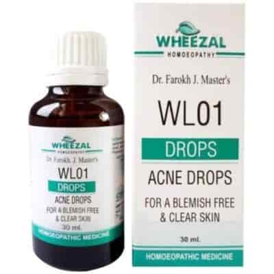 Buy Wheezal WL - 1 Acne Drops