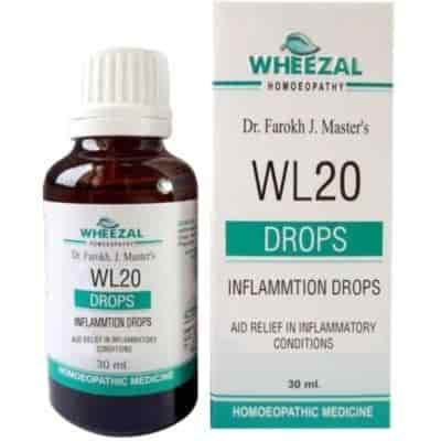 Buy Wheezal WL - 20 Inflammation Drops